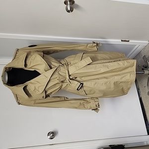 Nobis Justice trench coat,  size XL in tan